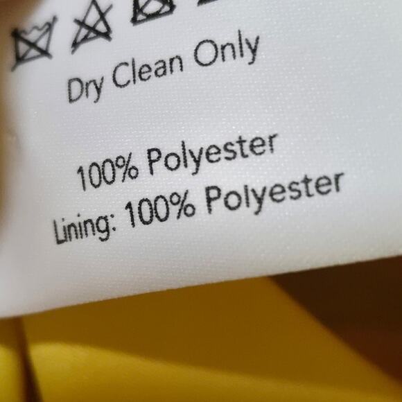 Borgo de Nor Yellow Floral Tulip Lily Mini Dress Size UK 8 US 4 - Picture 5 of 7